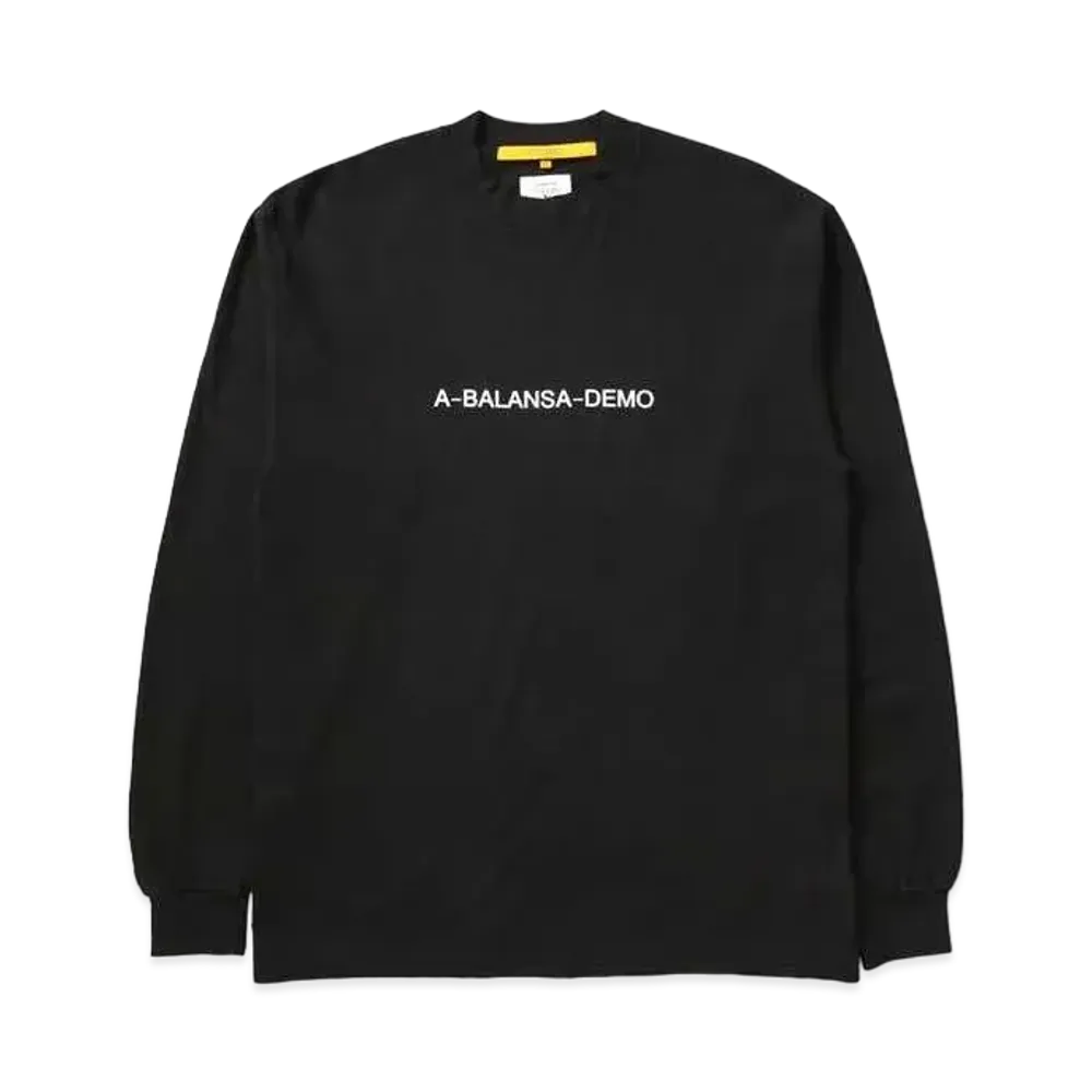 UNION x BALANSA T-SHIRTS L/SL "Black"