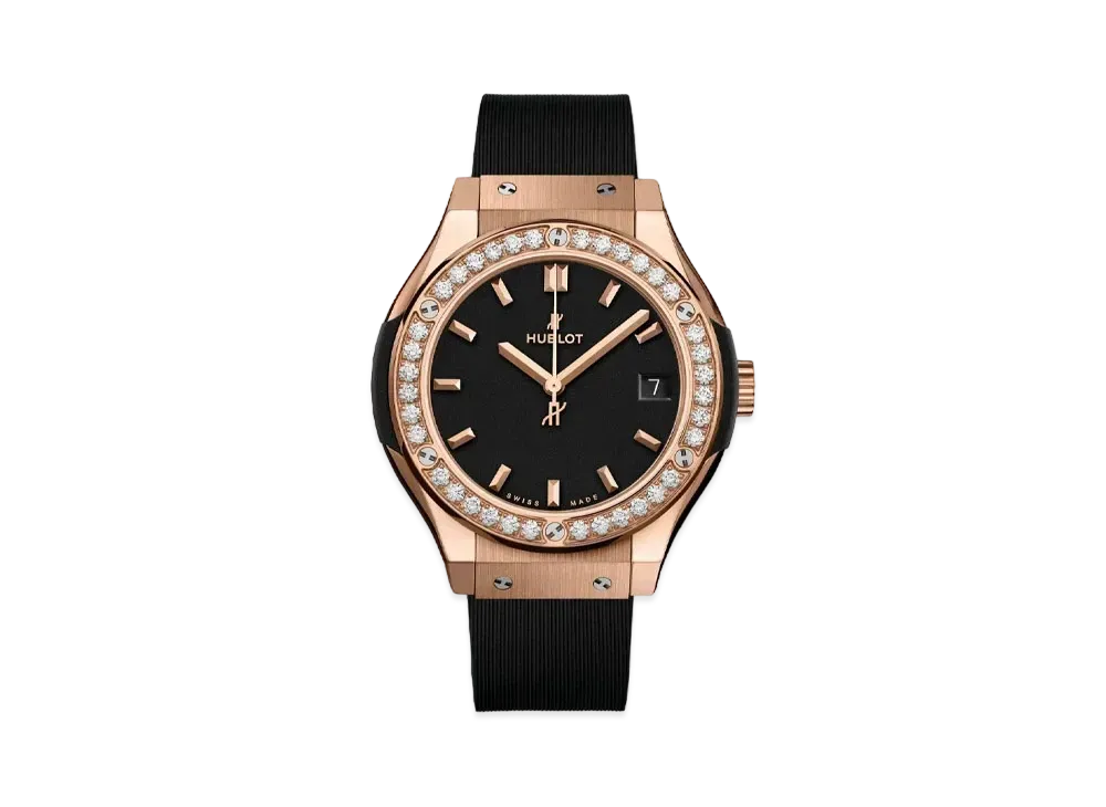 HUBLOT Classic Fusion King Gold Diamonds 38mm
