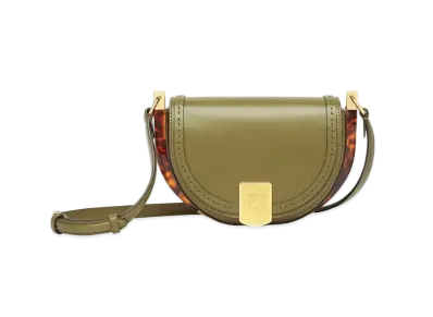 FENDI Moonlight Leather Bag "Green"