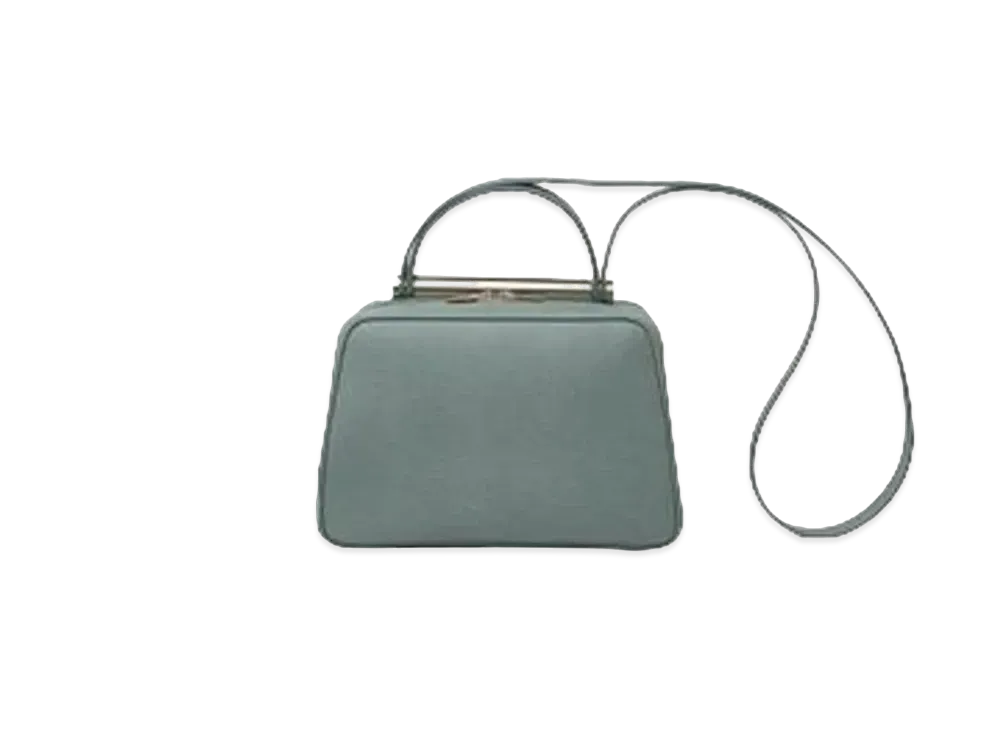 Valextra Flute Medium Bag "Powder Blue"
