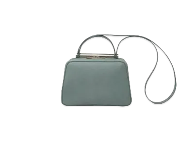 Valextra Flute Medium Bag "Powder Blue"