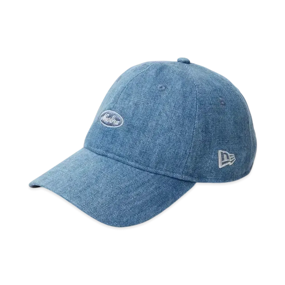 NEW ERA 9Twenty Oval Logo "Washed Denim"