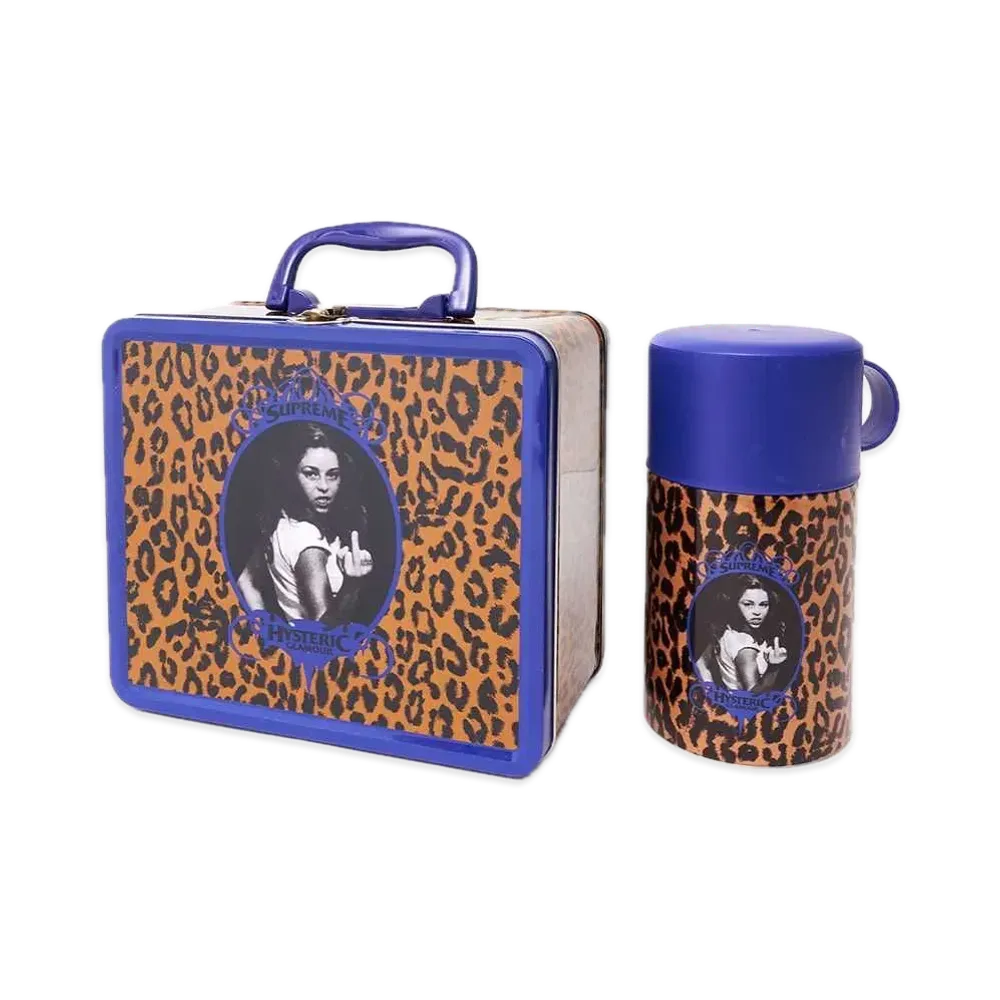 Supreme x HYSTERIC GLAMOUR Lunchbox Set "Leopard Print"