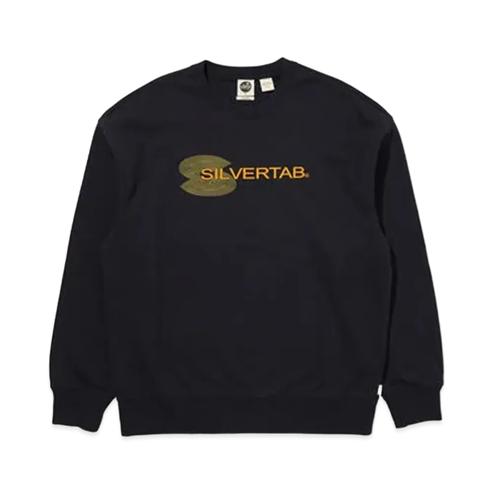 Levi's Silvertab Relaxed Crew Neck Sweatshirt "Black"