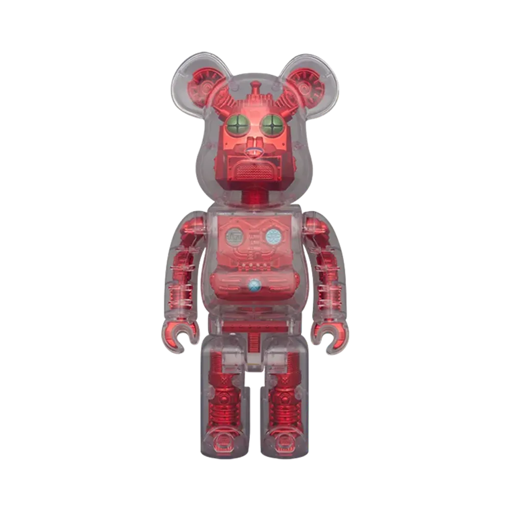 MEDICOM TOY "BEARBRICK" Bearbrick Hxs (Hirota Saigansho) Metallic Red 400%