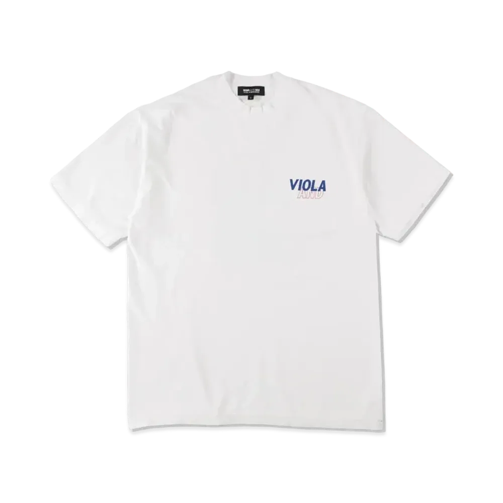 WIND AND SEA x VIOLA&ROSES (SEA-FLOWER) T-Shirt "White"