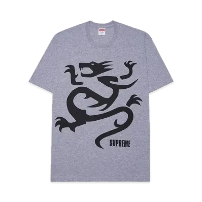 Supreme Mobb Deep Dragon Tee "Heather Grey"