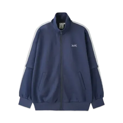 X-Girl 2Way Jersey Track Jacket "Navy"