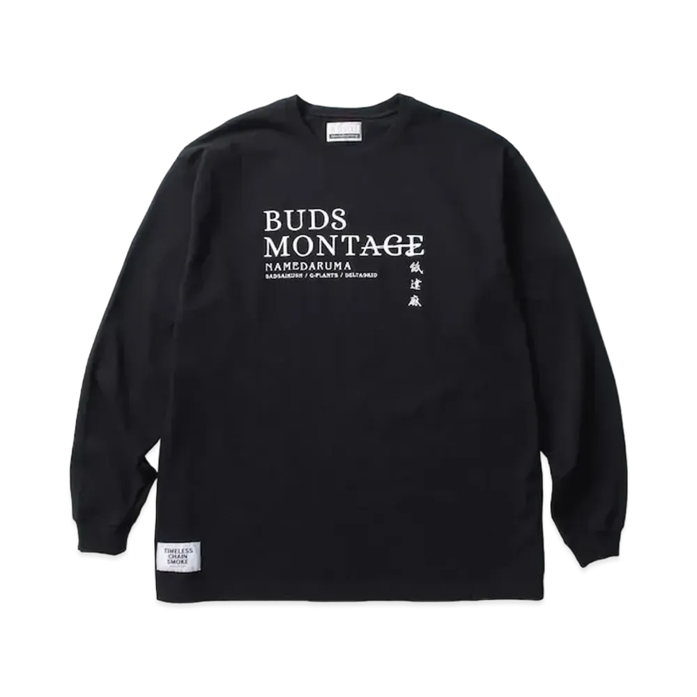 APHRODITEGANG Bud Spool Buds Montage L/S Tee "Black"