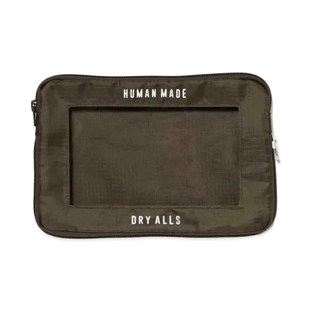 HUMAN MADE Travel Case Medium "Olive Drab"