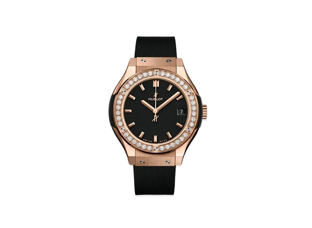 HUBLOT Classic Fusion King Gold Diamonds 33mm