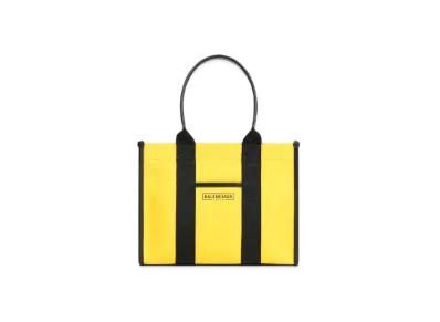 BALENCIAGA Women's Hardware Small Tote Bag With Strap "Yellow"