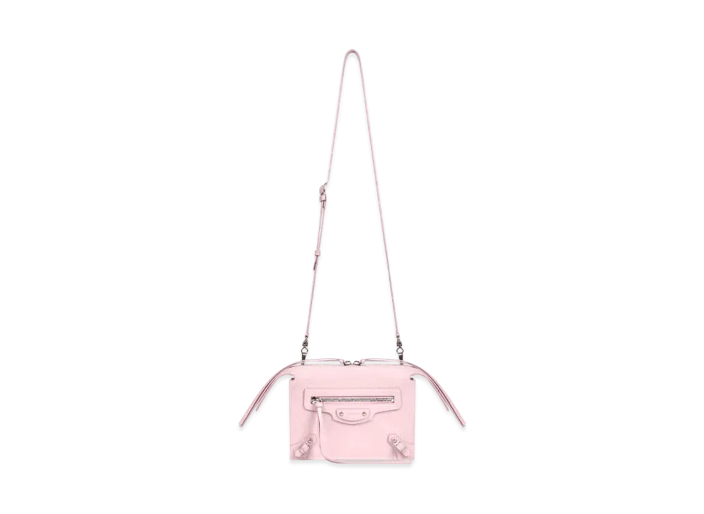 BALENCIAGA Neo Classic Multipouch With Strap "Pink"