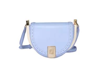 FENDI Moonlight Leather Bag "Light Blue"