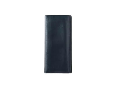 Valextra Wallet With Coin Purse 8 Cards "Navy"