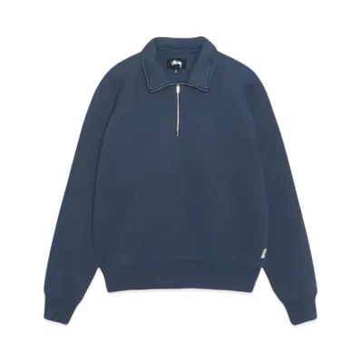 Stussy Relaxed Half Zip "Navy"