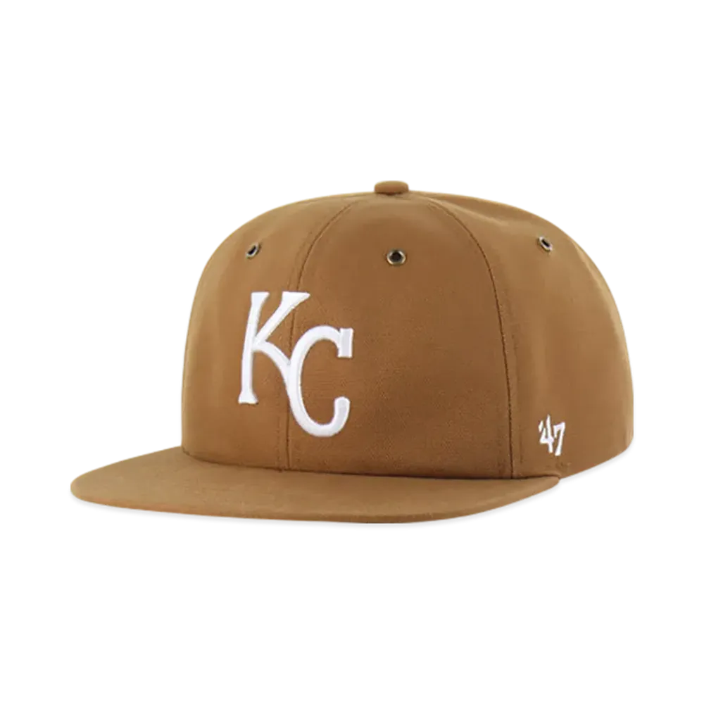 47 x Carhartt Kansas City Royals Captain RL Relaxed Fit "Brown"