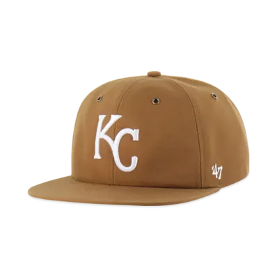 47 x Carhartt Kansas City Royals Captain RL Relaxed Fit "Brown"