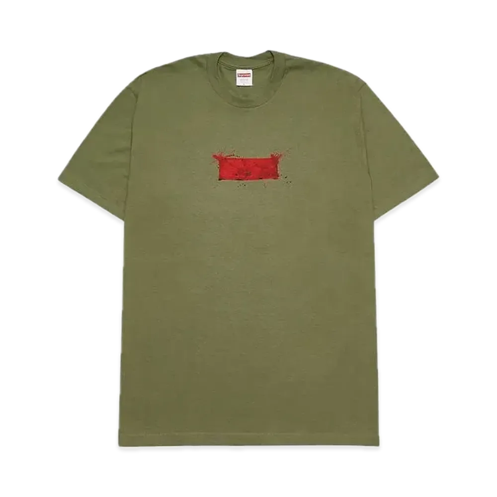 Supreme Ralph Steadman Box Logo Tee "Olive"