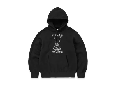 thisisneverthat TNT Daniel Johnston Frog Hoodie "Black"