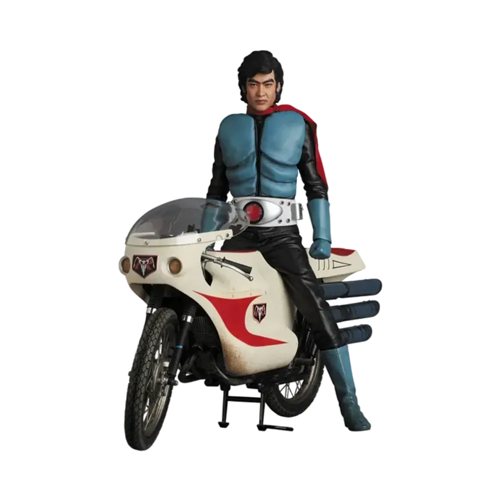 MEDICOM TOY "RAH" No.782 -Masked Rider- Kamen Rider Old No.1 & Cyclone Ultimate Edition Set