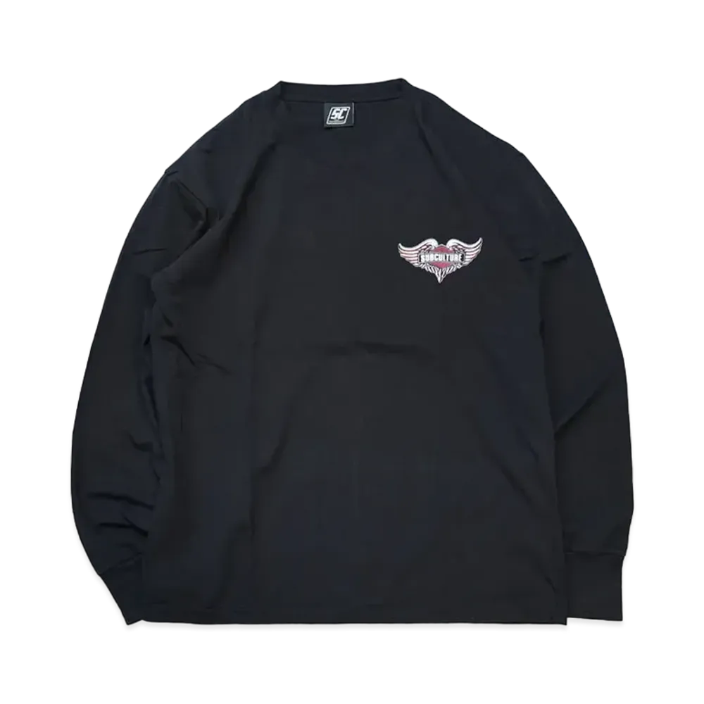 SubCulture Feather Emblem Longsleeve T-Shirt "Black"