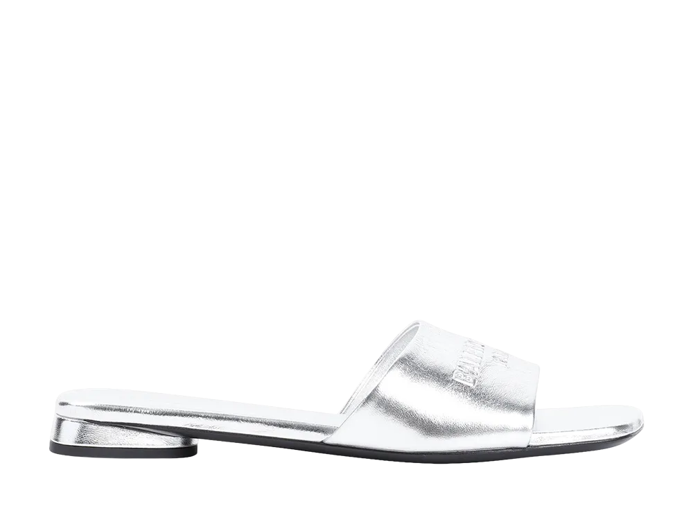 BALENCIAGA Women's Dutyfree Sandals "Silver"
