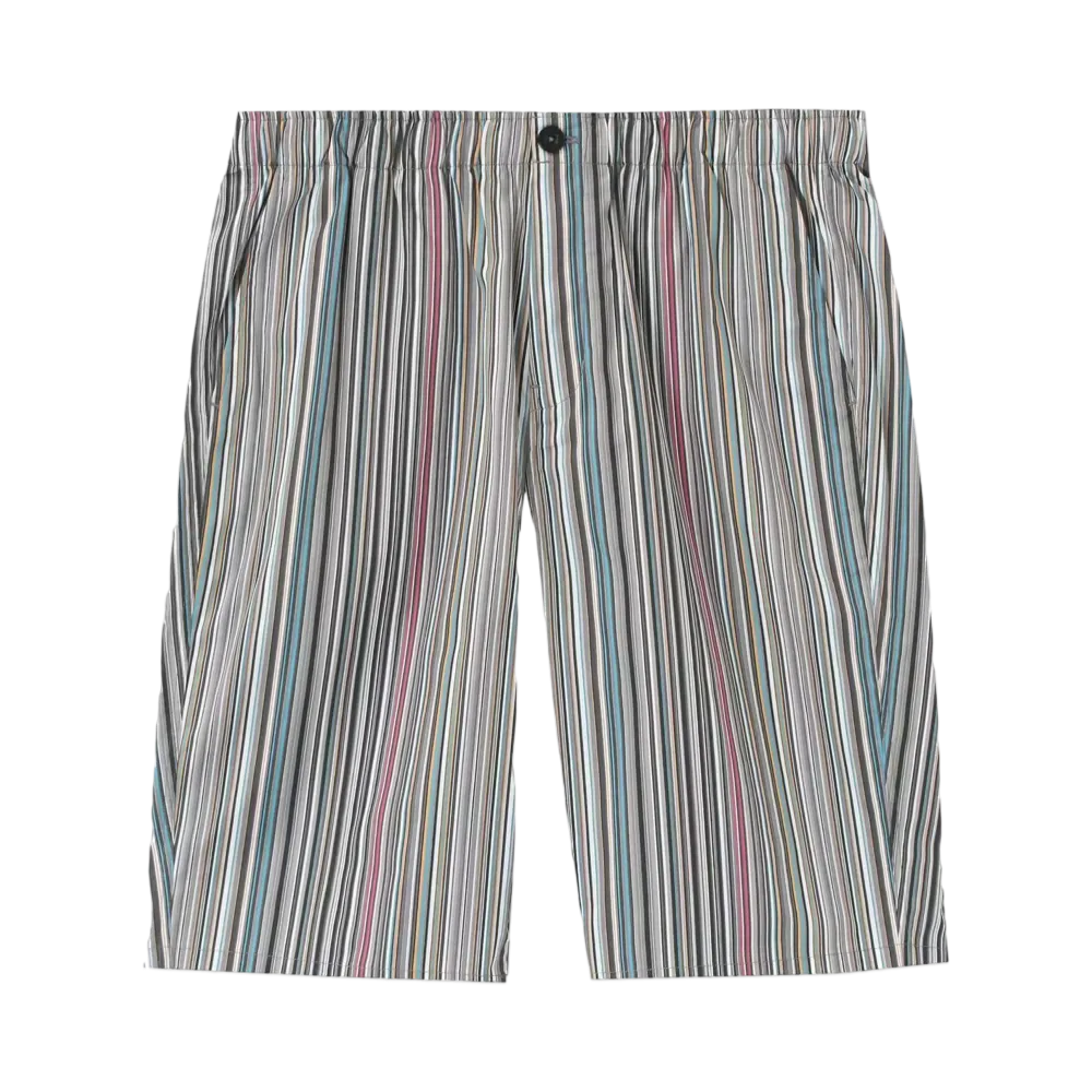 Paul Smith Signature Stripe Shorts "Chacoalgray"