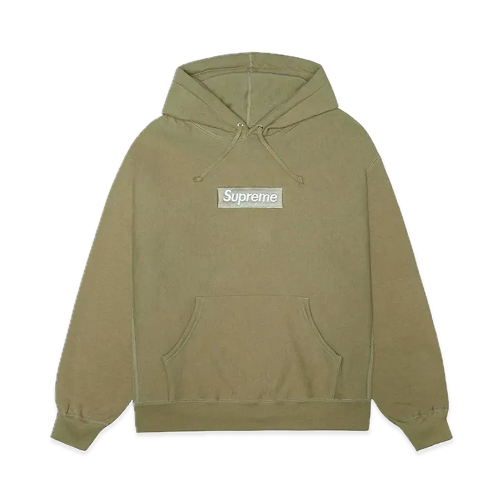 Supreme Box Logo Hooded Sweatshirt "Dark Sand" (23FW)