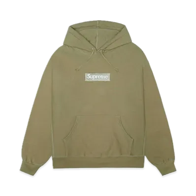 Supreme Box Logo Hooded Sweatshirt "Dark Sand" (23FW)