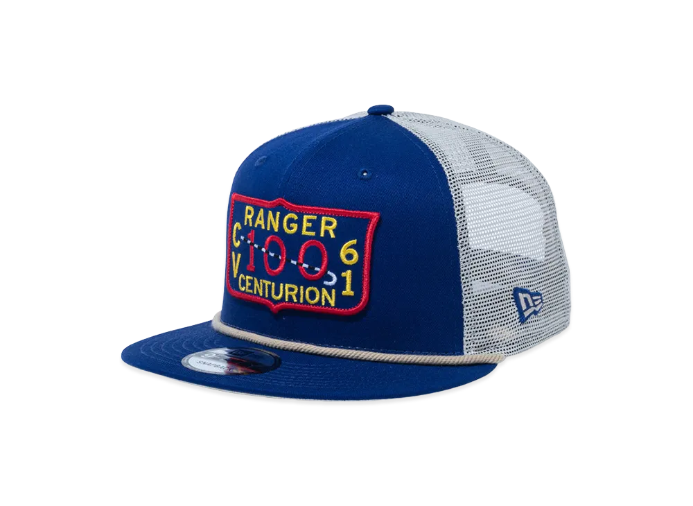 NEW ERA x TOPGUN 9Fifty Trucker Ranger "Blue/Chrome"