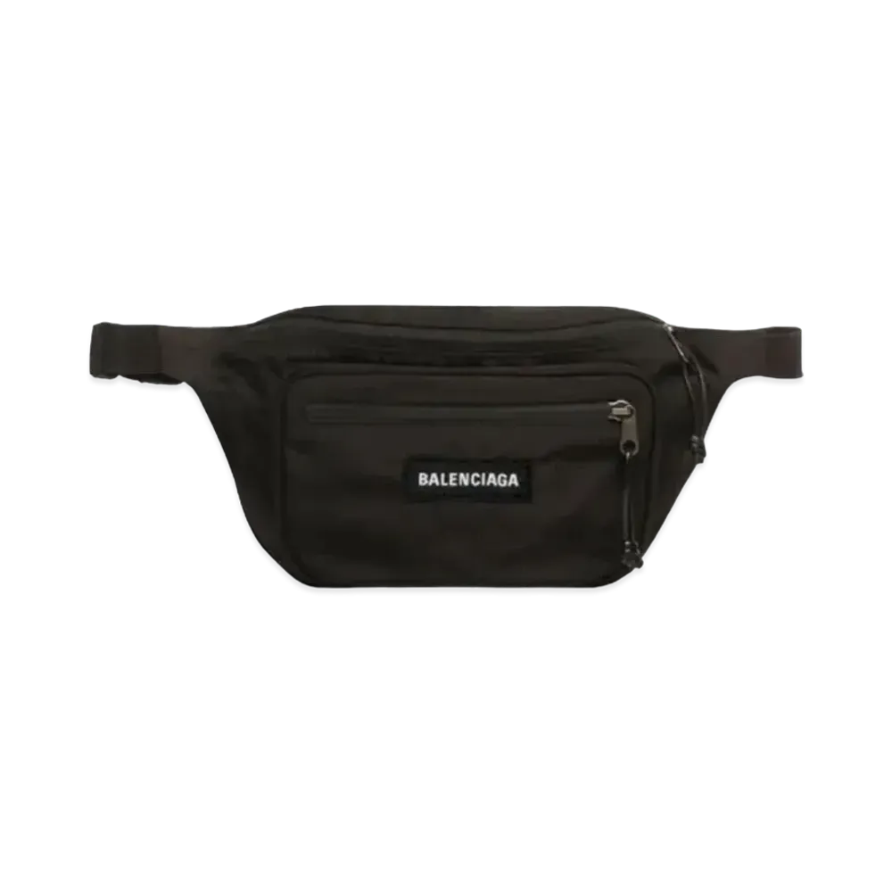 BALENCIAGA Explorer Waist Bag "Black"