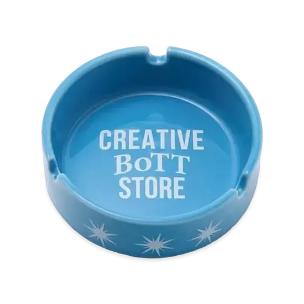 BoTT x creativedrugstore Square Ashtray "Blue"