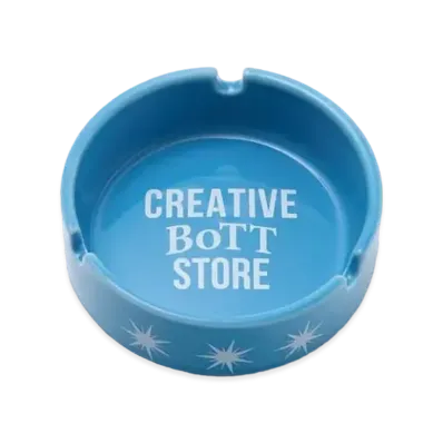 BoTT x creativedrugstore Square Ashtray "Blue"