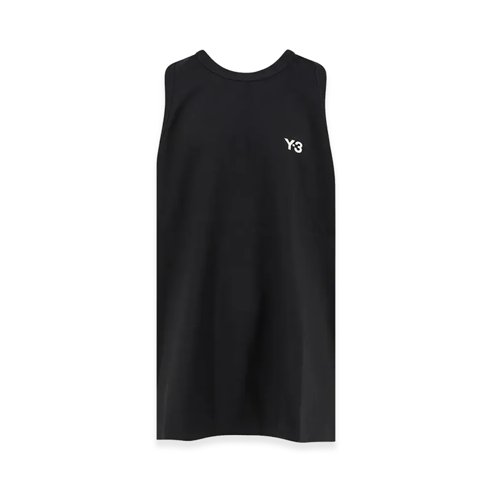 Y-3 Top In Poliestere Riciclato "Black"