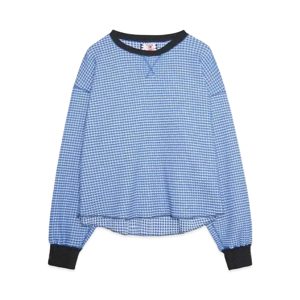 SON OF THE CHEESE HOLD FAST THERMAL SHIRT "BLUE"
