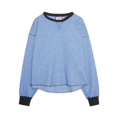 SON OF THE CHEESE HOLD FAST THERMAL SHIRT "BLUE"