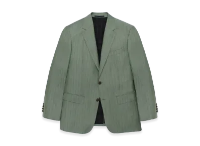 WACKO MARIA x Dormeuil Single Breasted Jacket "Light Green"