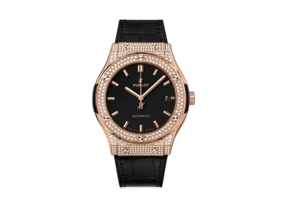 HUBLOT Classic Fusion King Gold Pave 45mm