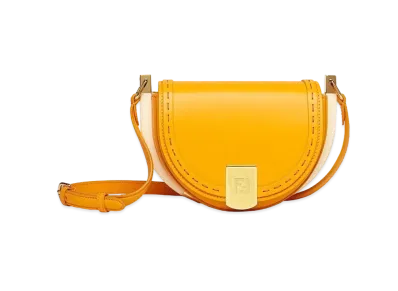 FENDI Moonlight Leather Bag "Orange"