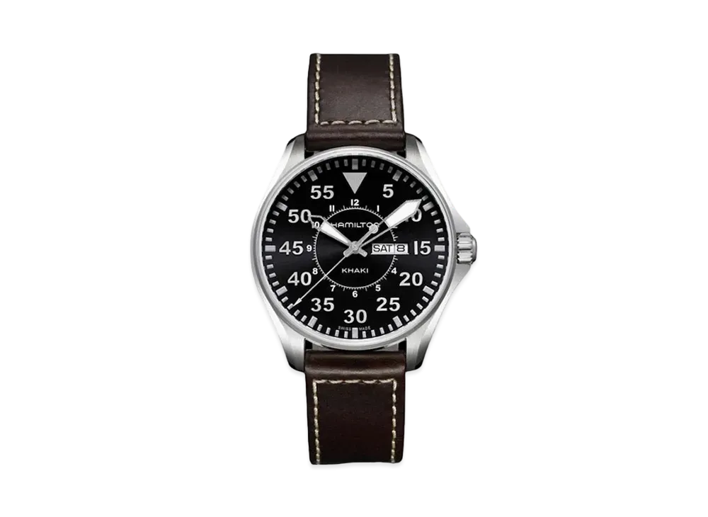 Hamilton Khaki Aviation Pilot Day Date Quartz