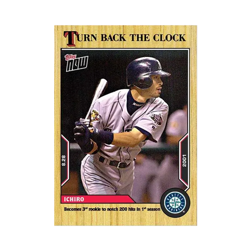 イチロー [151](2022 MLB トップスナウ ターンバック ザ クロック JPカード)