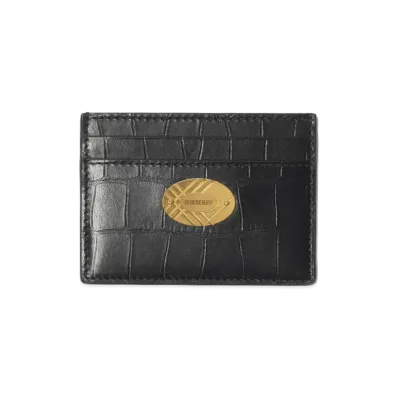 Burberry Women's Cotswolds Card Case "Black"