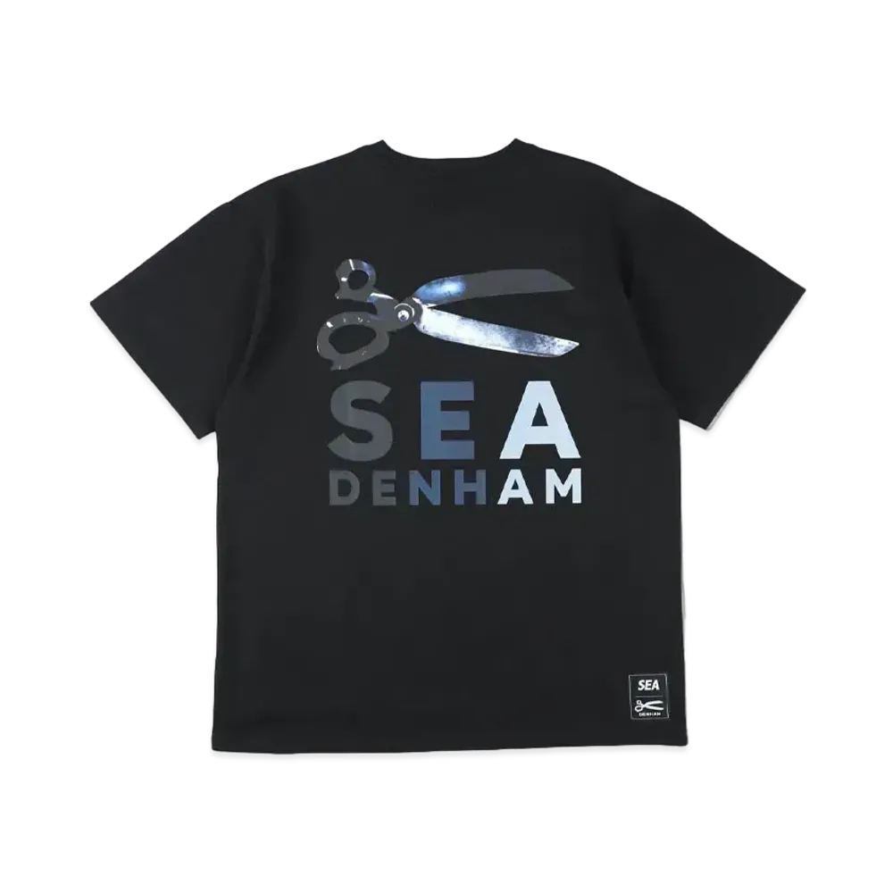 WIND AND SEA x DENHAM (SEA DENHAM) Razor Tee "Black"