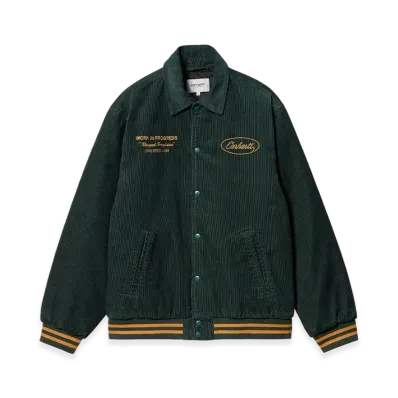 Carhartt WIP Rugged Letterman Jacket "Discovery Green"