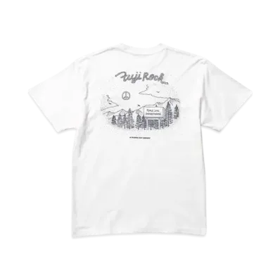 BEAMS FUJI ROCK FESTIVAL'25 UENO KOSEI Landscape T-Shirt "White"