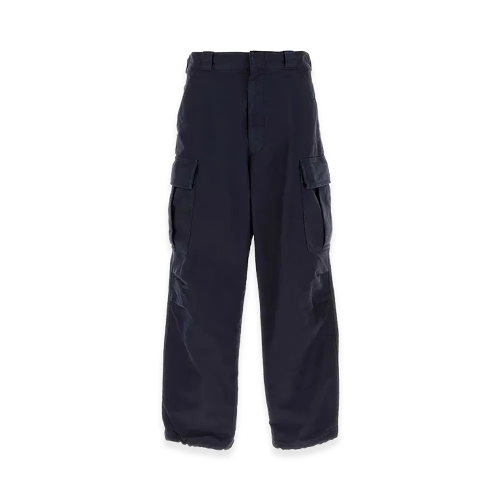 PRADA Twill Cargo Pant "Blue"