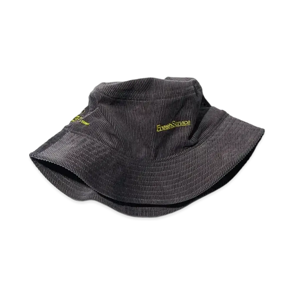 FreshService Corduroy Corporate Hat "Dark Gray"