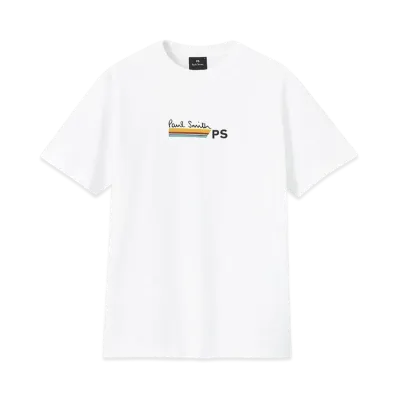 Paul Smith Ps Stripe Tee "White"