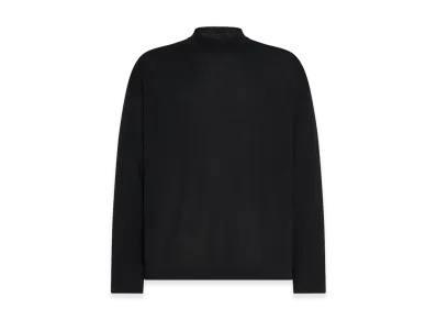 The Row Delsie Wool Mock Neck "Black"